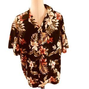 Jade Fashions Floral Hawaiian Shirt
